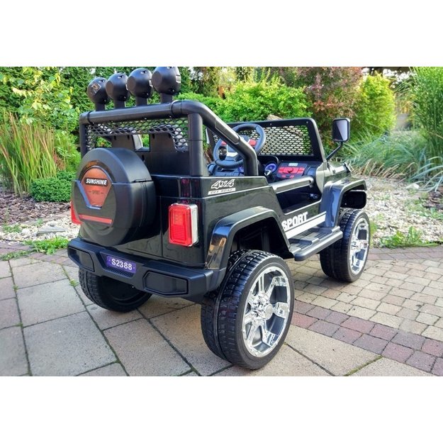 Ride on Car S2388 Jeep Black 4x45W 11