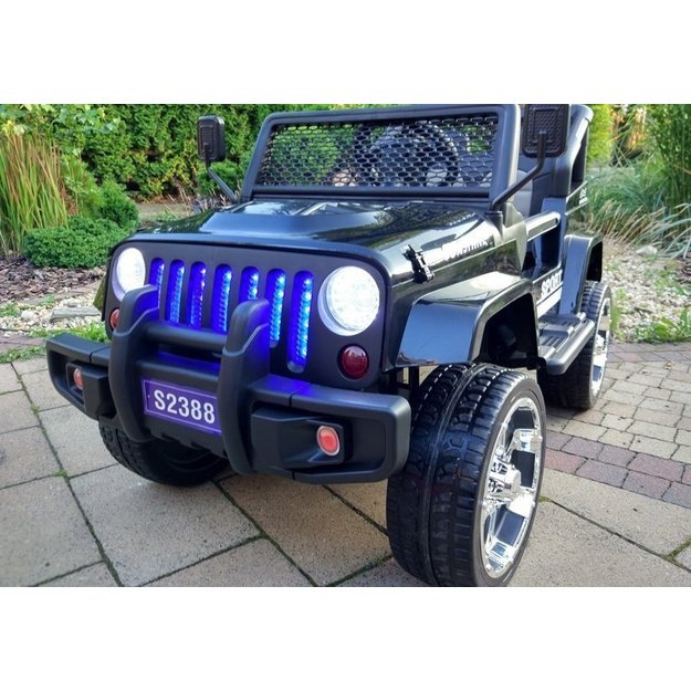 Ride on Car S2388 Jeep Black 4x45W 3