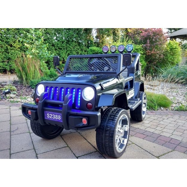 Ride on Car S2388 Jeep Black 4x45W 1
