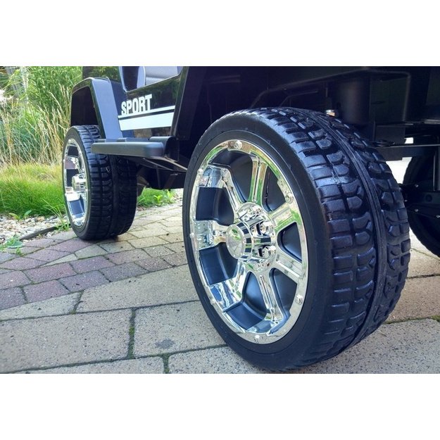 Ride on Car S2388 Jeep Black 4x45W 5