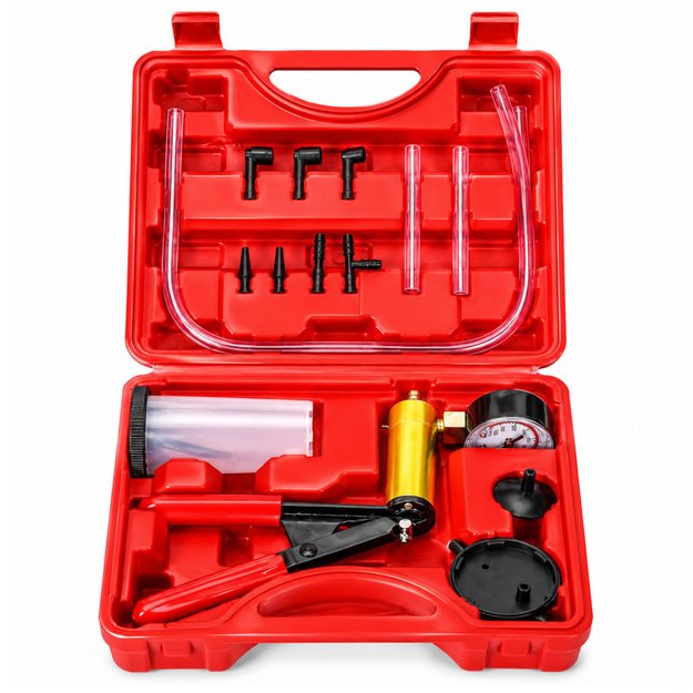 Brake Vacuum Pump with Gauge and Case 120ml