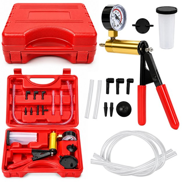 Brake Vacuum Pump with Gauge and Case 120ml
