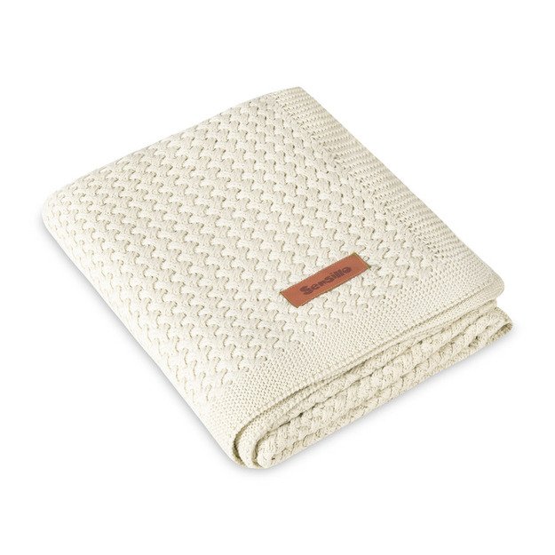 BLANKET GRIDO 80X100 WARM BEIGE