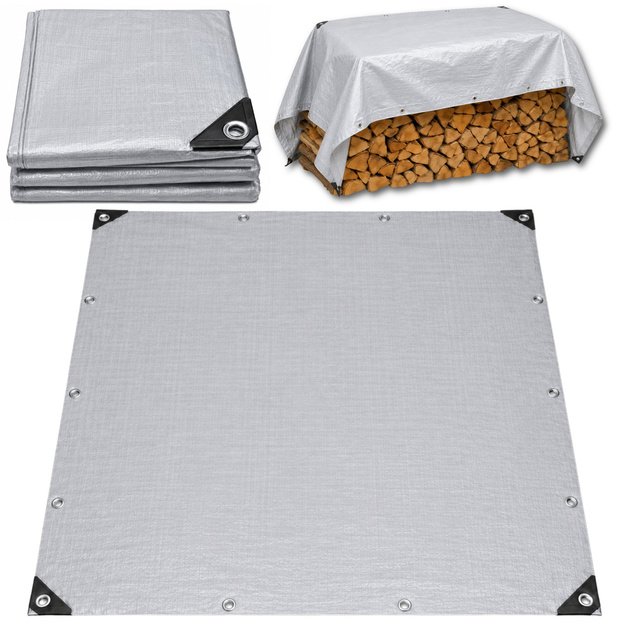 Waterproof Tarpaulin Reinforced Protective Rainproof Foil 300 x 400 cm