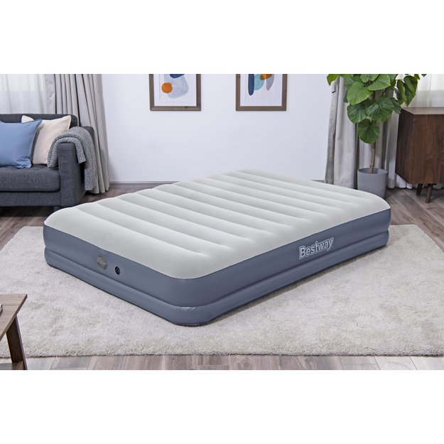 Dvigubas pripučiamas čiužinys 203 cm x 152 cm x 36 cm Bestway 6716T