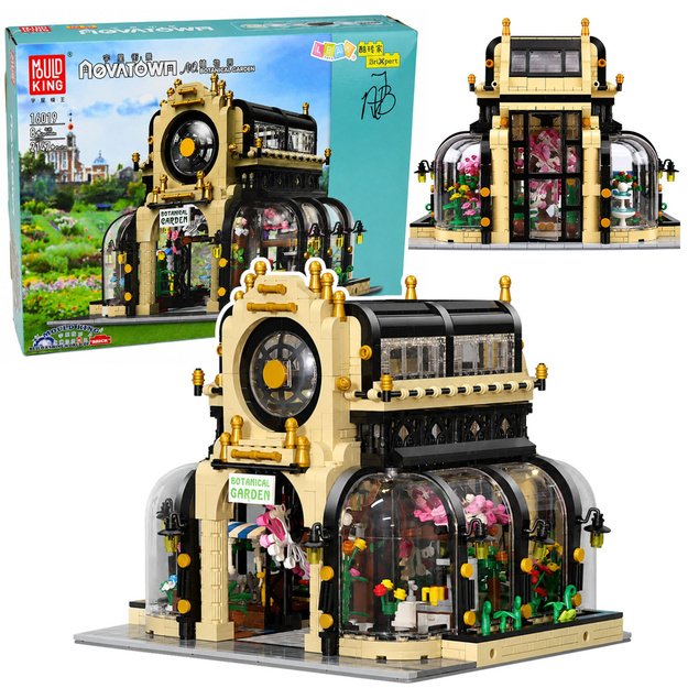 Building Blocks Botanical Garden Orangery LED Light 2147 pcs.