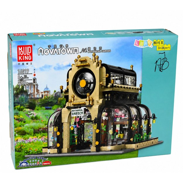 Building Blocks Botanical Garden Orangery LED Light 2147 pcs.