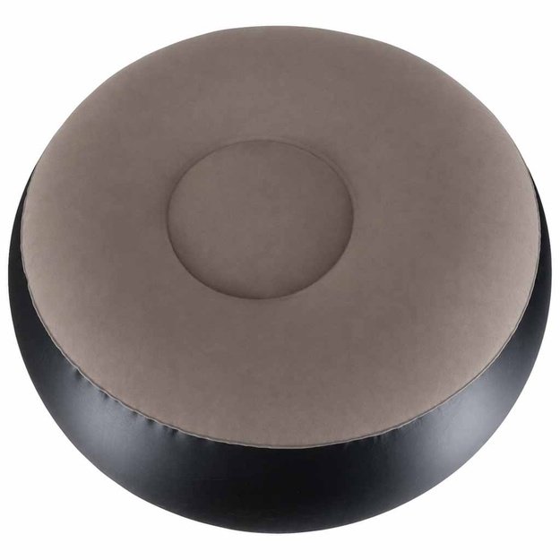 Fotel z podn&oacute;żkiem wypoczynkowy dmuchany sofa pufa pompka zestaw 2w1