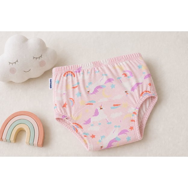 TRAINING PANTIES SNUGGI 3-PACK UNICORN & BUNNY