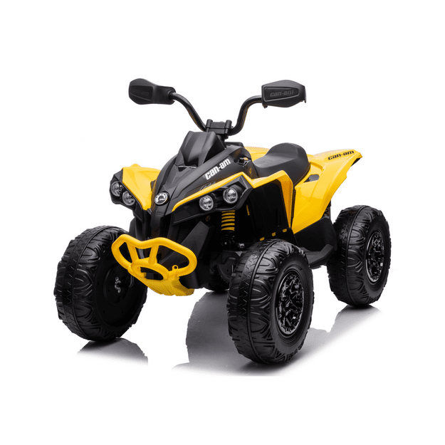 DK-CA002 12V10AH 4x4 geltonas akumuliatorinis keturratis