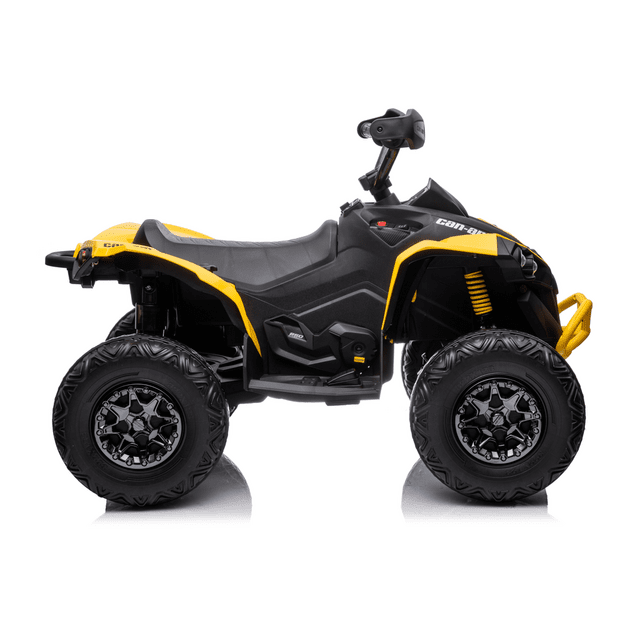 DK-CA002 12V10AH 4x4 geltonas akumuliatorinis keturratis