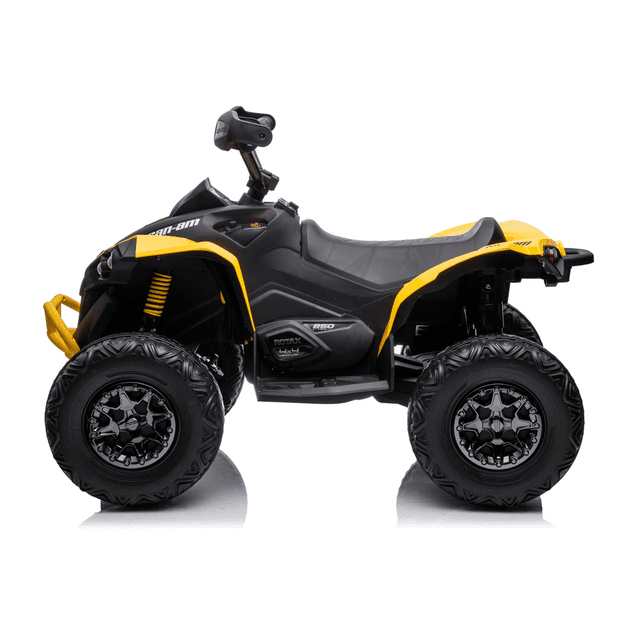 DK-CA002 12V10AH 4x4 geltonas akumuliatorinis keturratis