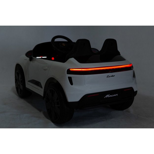 BATTERY CAR PORSCHE MACAN WHITE