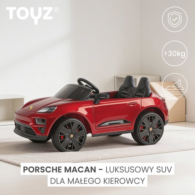 BATTERY CAR PORSCHE MACAN WHITE