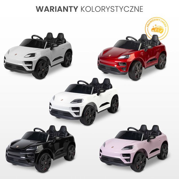 BATTERY CAR PORSCHE MACAN WHITE