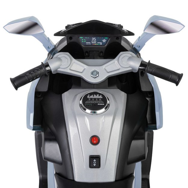 Vaikiškas elektrinis automobilis „Nitro“, mėlynas