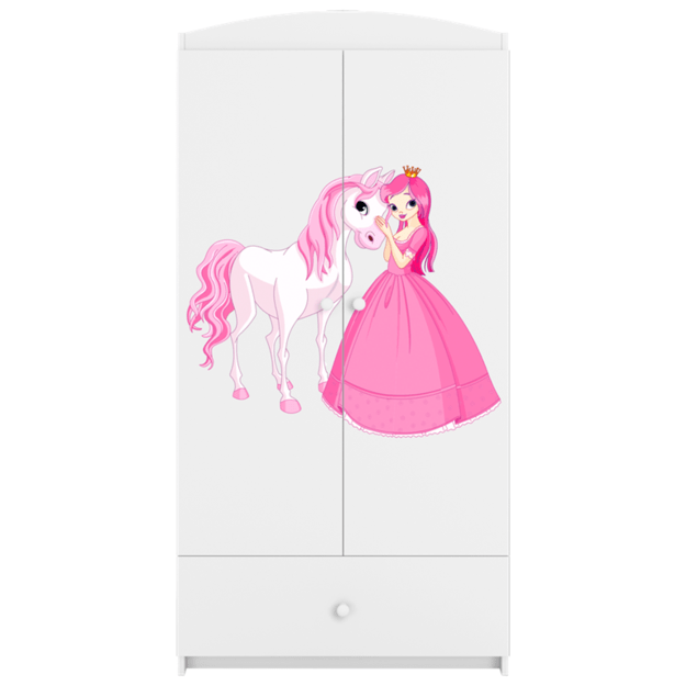 Wardobe babydreams white princess horse