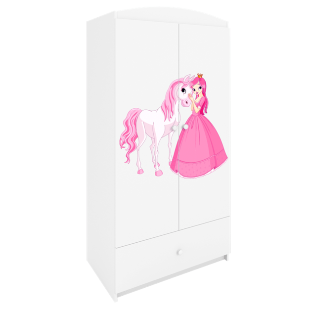 Wardobe babydreams white princess horse