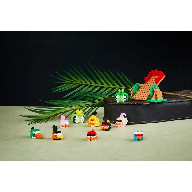 Plus Plus konstruktorius Angry Birds Katapultos smūgis
