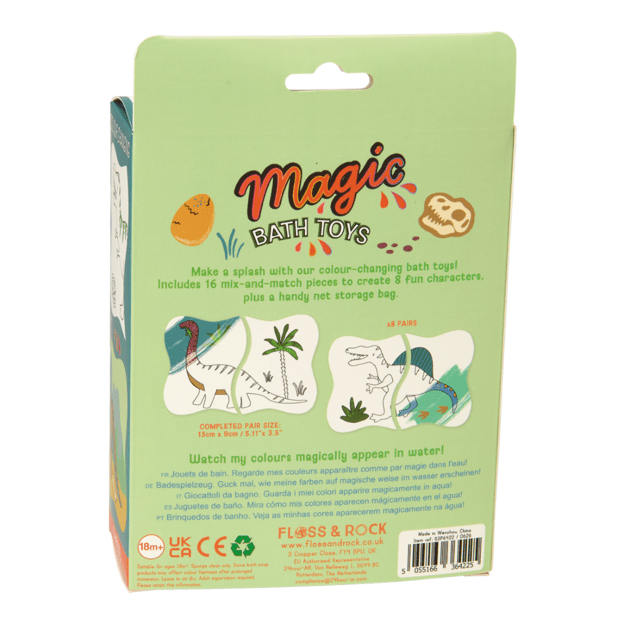 Magic Water Bath Toys, Dinosaur