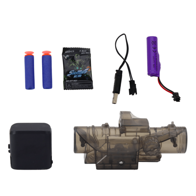 Electric Water Ball Gun Foam Darts Gold