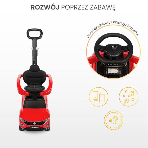 RIDE-ON TOY VW T-ROC RED 26