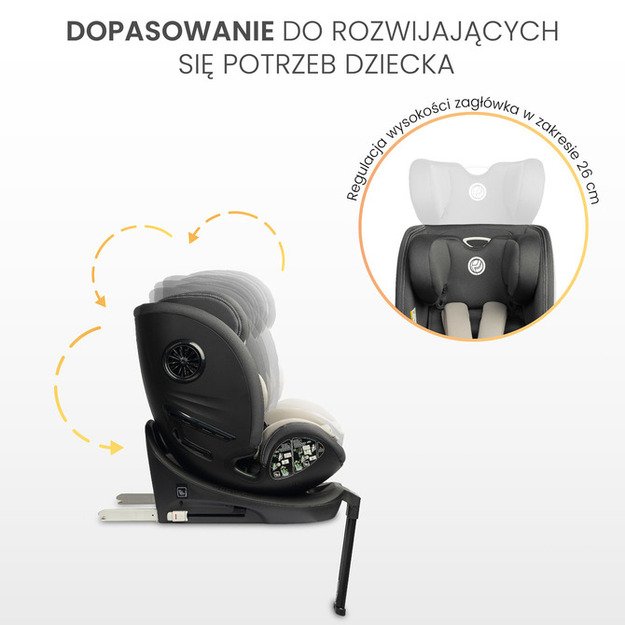 CAR SEAT FORTIS I-SIZE EMERALD (40-150)