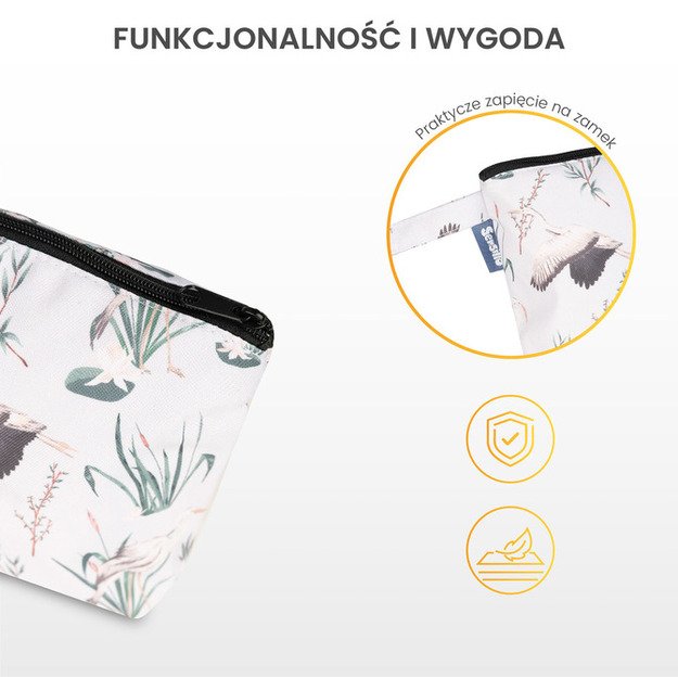 TOILETRY BAG GREY FALL FOREST 2