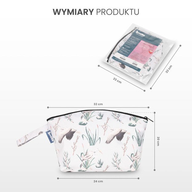 TOILETRY BAG GREY FALL FOREST 5