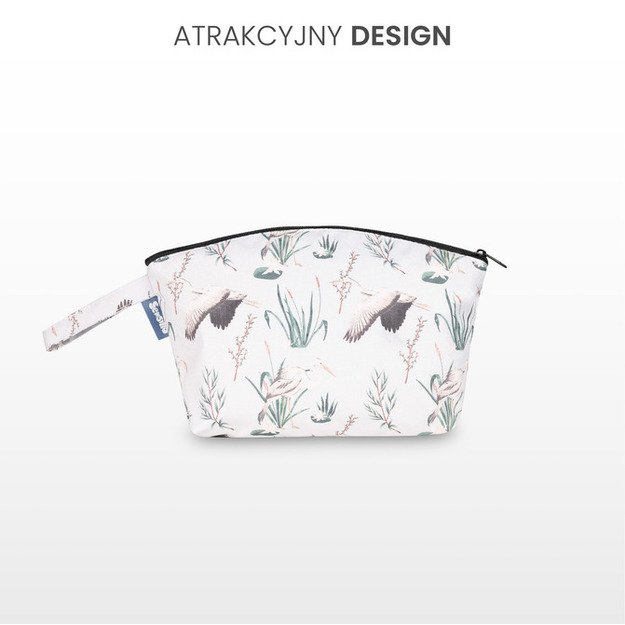 TOILETRY BAG GREY FALL FOREST 3