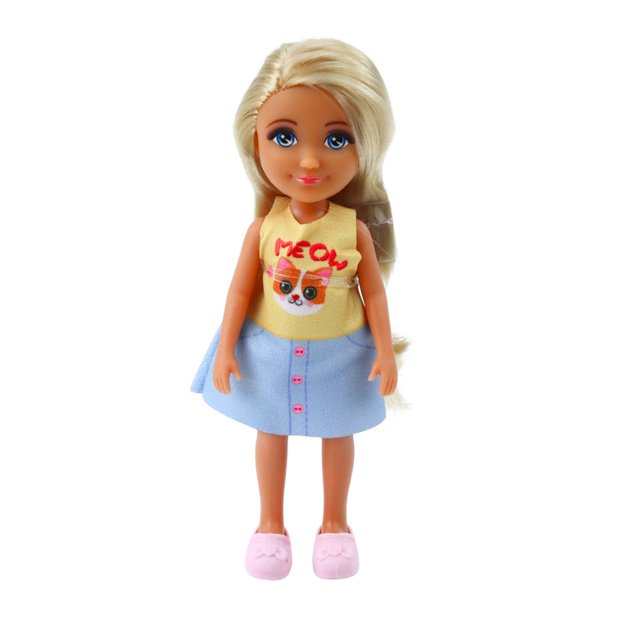 Ankiki Mini Doll Car Convertible Purple Set 2