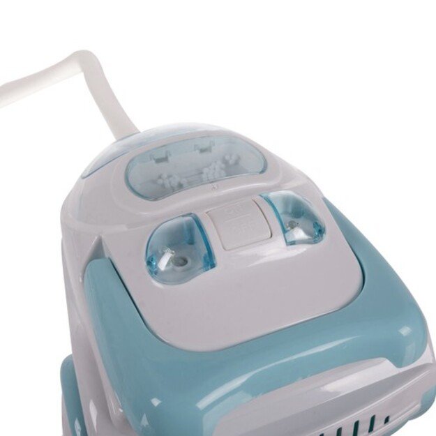 Interactive children's toy vacuum cleaner with sound and suction function