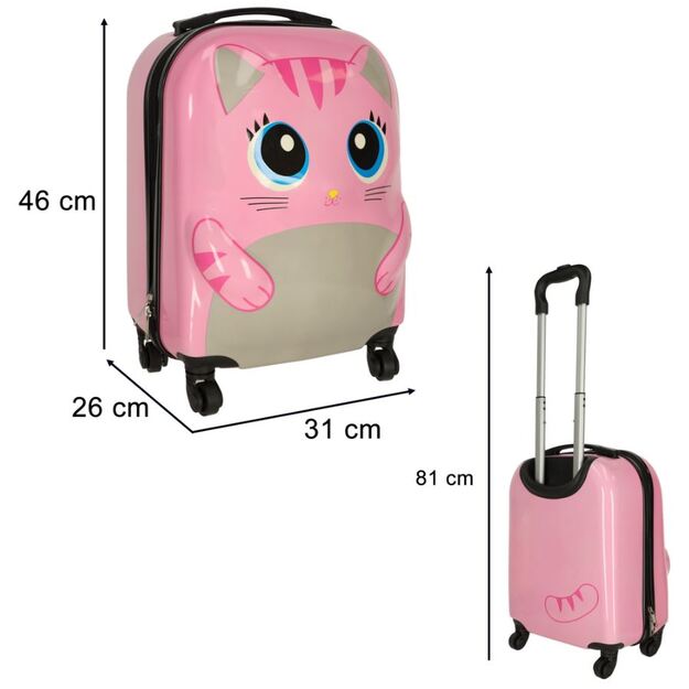 Vaikiškas lagaminas - kelioninis, Kačiukas