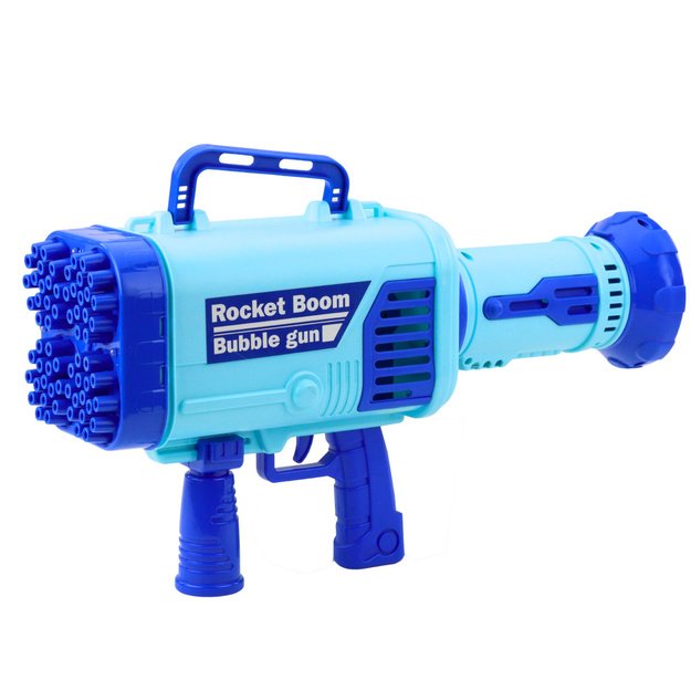 Large Electric Bubble Gun 64 Holes Blue 1
