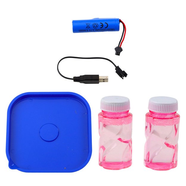 Large Electric Bubble Gun 64 Holes Blue 2