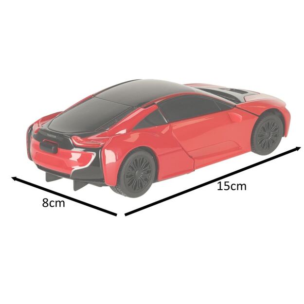 Transformeris automobilis - robotas (raudonas)