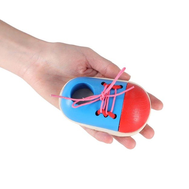 Mokomasis rinkinys, skirtas mokytis rišti batų raištelius 2s 23