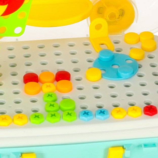 Atsuktuvo grąžtas statybiniai blokai 258 elementai 17