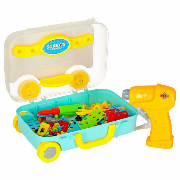 Atsuktuvo grąžtas statybiniai blokai 258 elementai 14