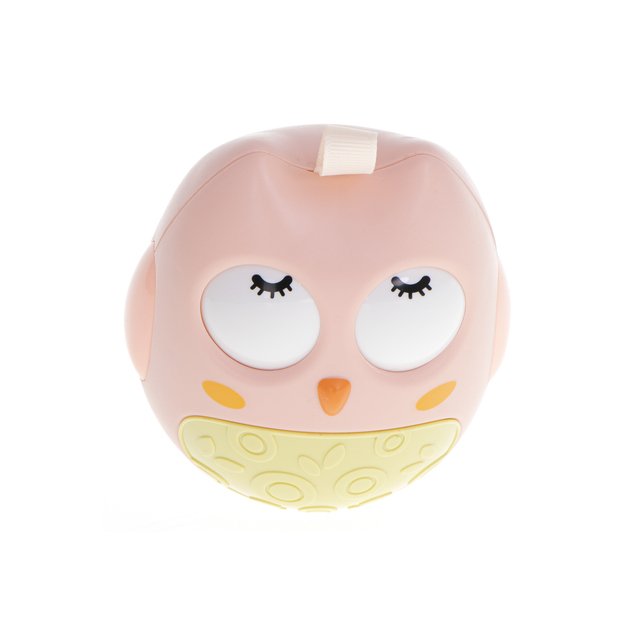 Pink owl swinging toy