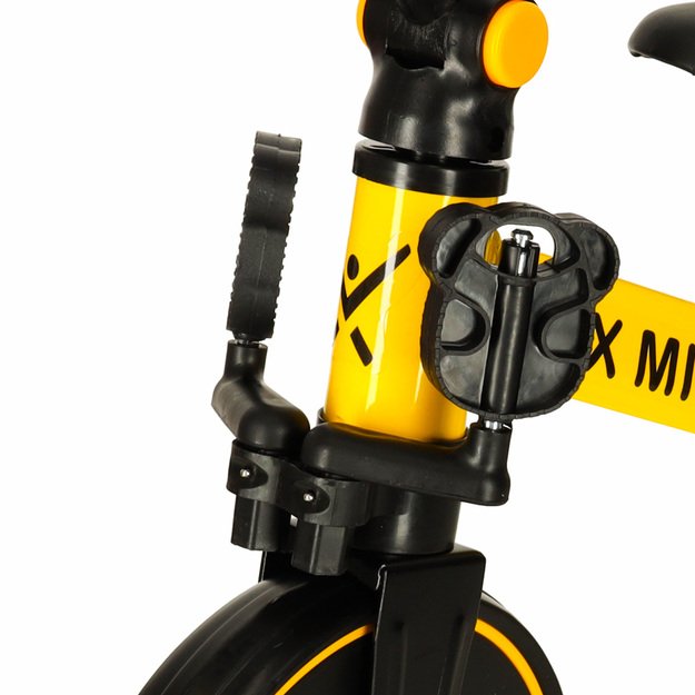Trike Fix Mini krosinis triratukas 3in1 su pedalais (geltonas)