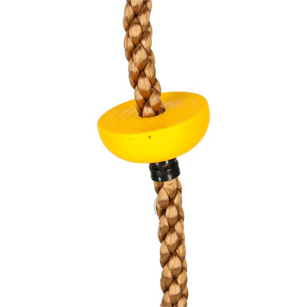 Laipiojimo virvė sūpynės laipiojimo virvė su platformos mazgais 200 cm 3