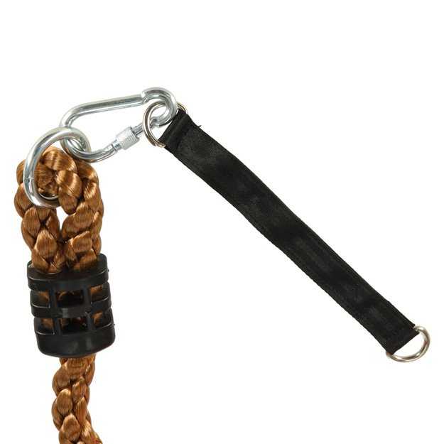 Laipiojimo virvė sūpynės laipiojimo virvė su platformos mazgais 200 cm 5