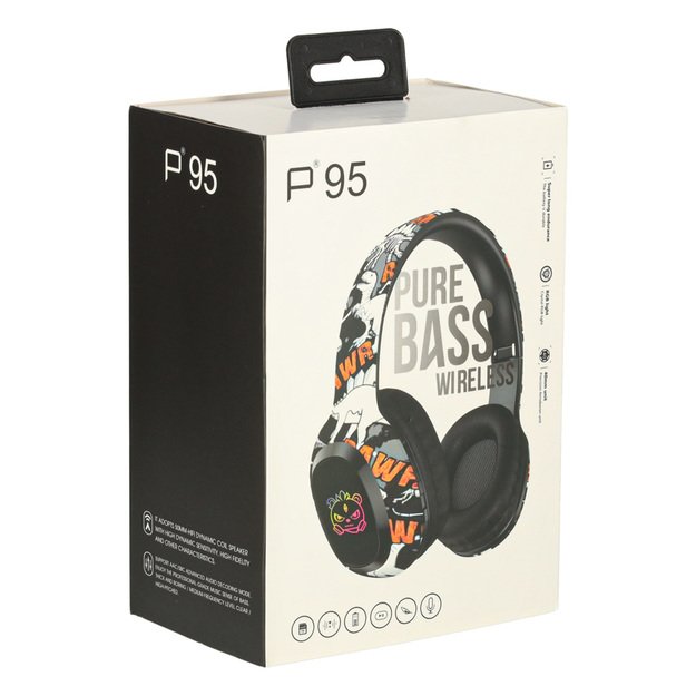  Bluetooth  belaidės ausinės į ausis  Gaming Sport  rožinės spalvos 10