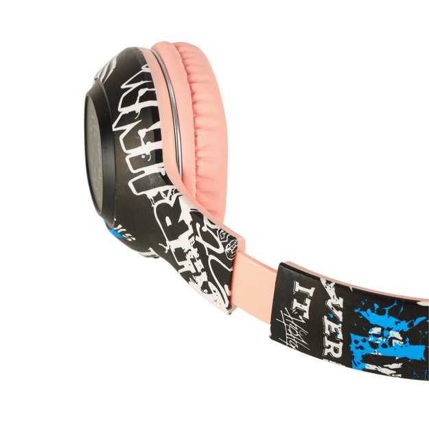  Bluetooth  belaidės ausinės į ausis  Gaming Sport  rožinės spalvos 7