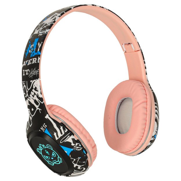  Bluetooth  belaidės ausinės į ausis  Gaming Sport  rožinės spalvos 2