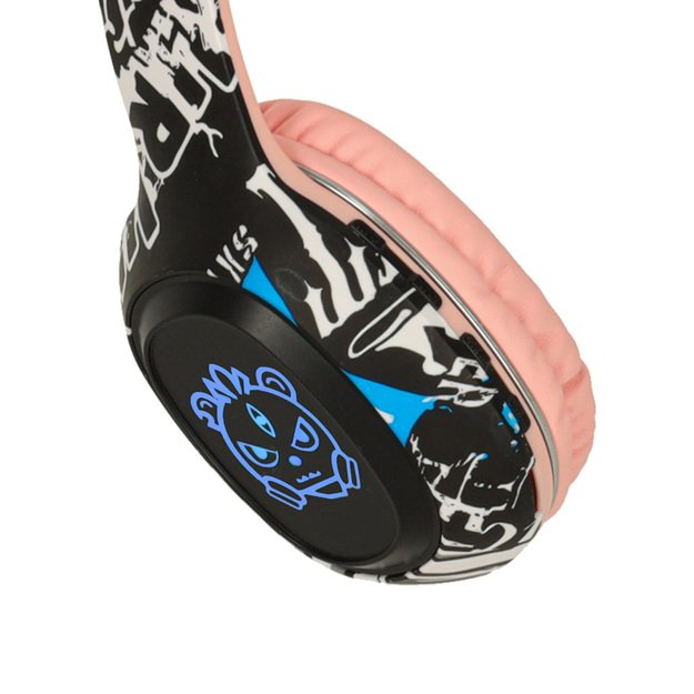  Bluetooth  belaidės ausinės į ausis  Gaming Sport  rožinės spalvos 6