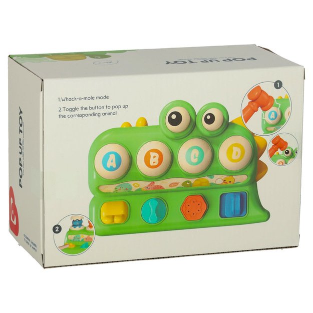 Perforavimo žaidimas vikrumas perforatorius dinozauras pop-up gyvūnai 12