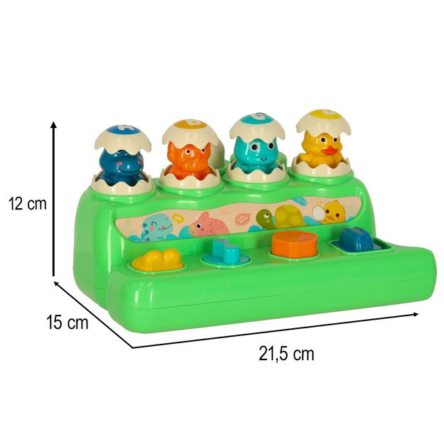 Perforavimo žaidimas vikrumas perforatorius dinozauras pop-up gyvūnai 13