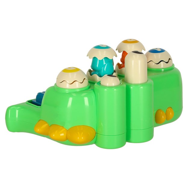 Perforavimo žaidimas vikrumas perforatorius dinozauras pop-up gyvūnai 5